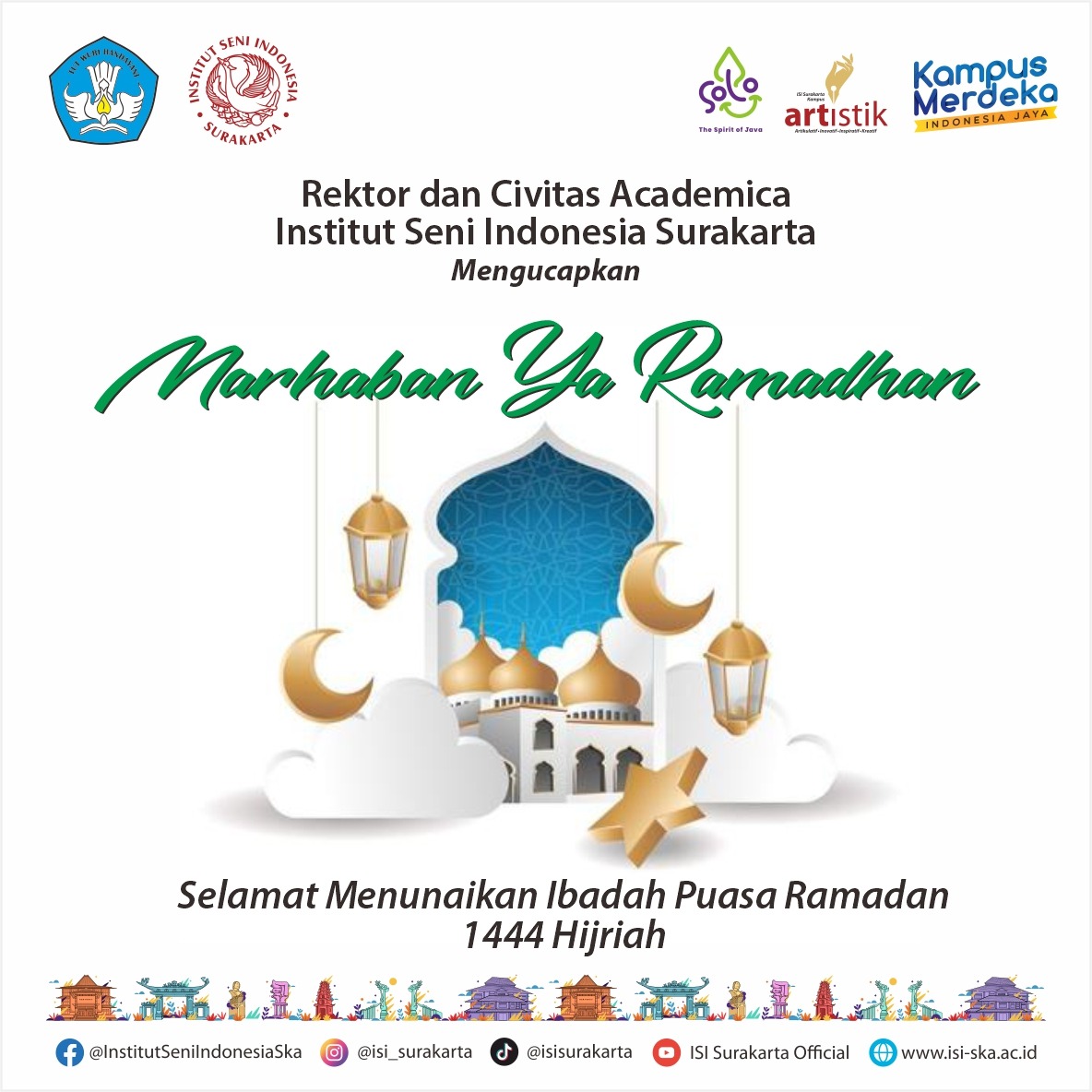 Selamat Menjalankan Ibadah Puasa Bagi Umat Muslim Isi Surakarta