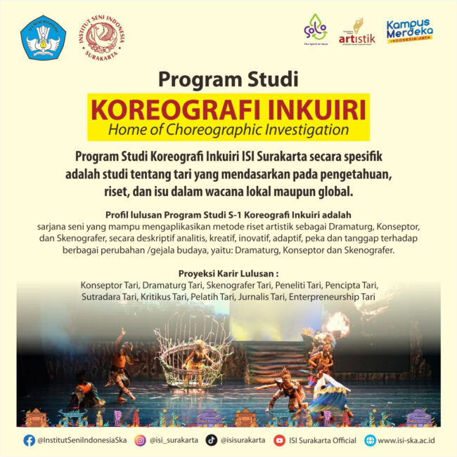 Mengenal Prodi Koreografi Inkuiri ISI Solo-1
