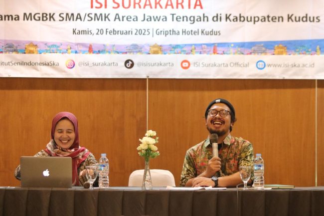 Sosialisasi Seleksi Penerimaan Mahasiswa Baru ISI Surakarta tahun 2025 di kota Kudus-10