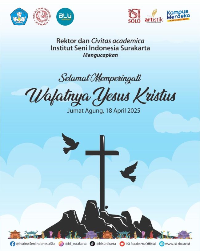 Selamat Memperingati Wafatnya Yesus Kristus